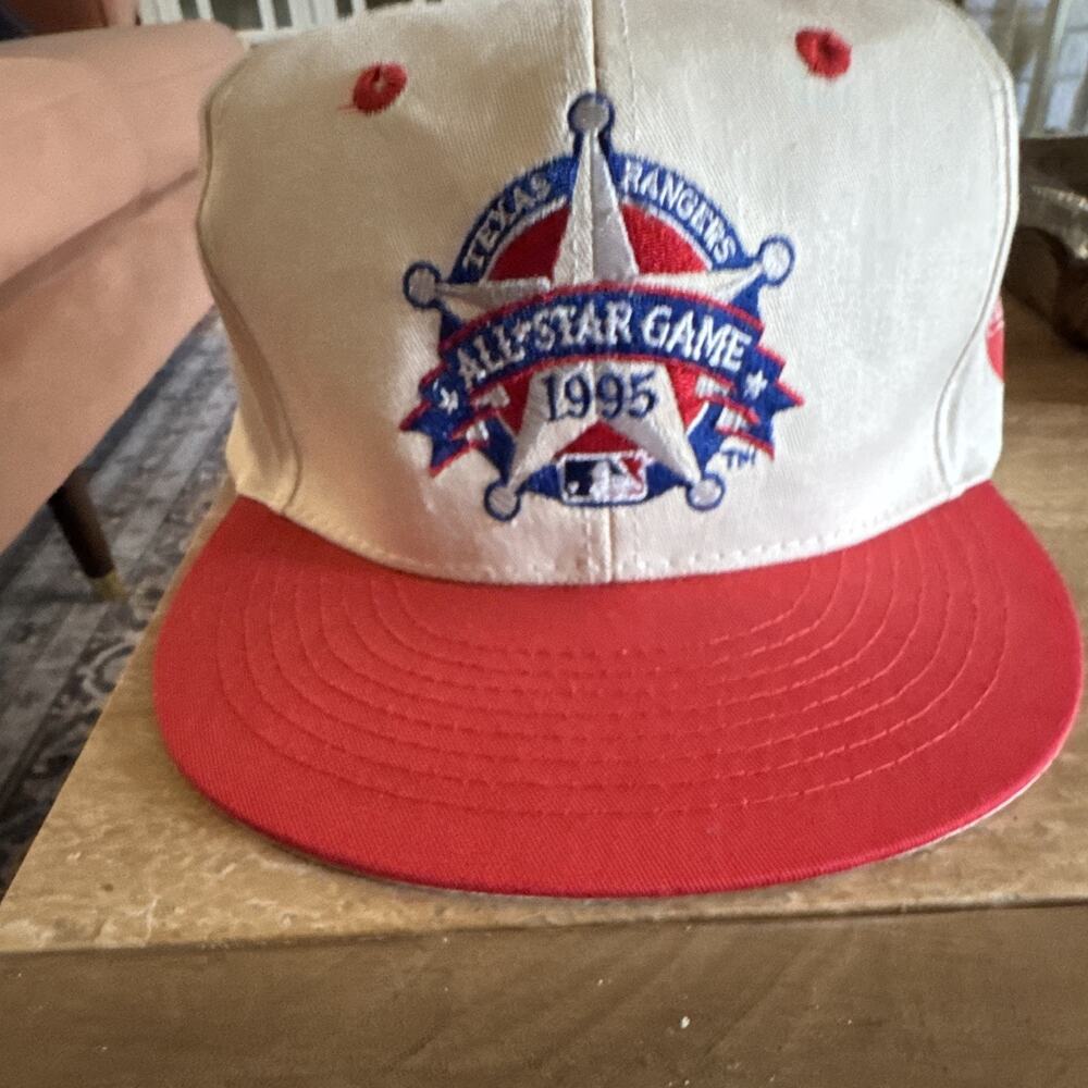 Vintage 1995 Major League Baseball All-Star Game Texas Rangers SnapBack